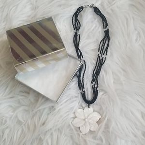 Beaded Flower necklace